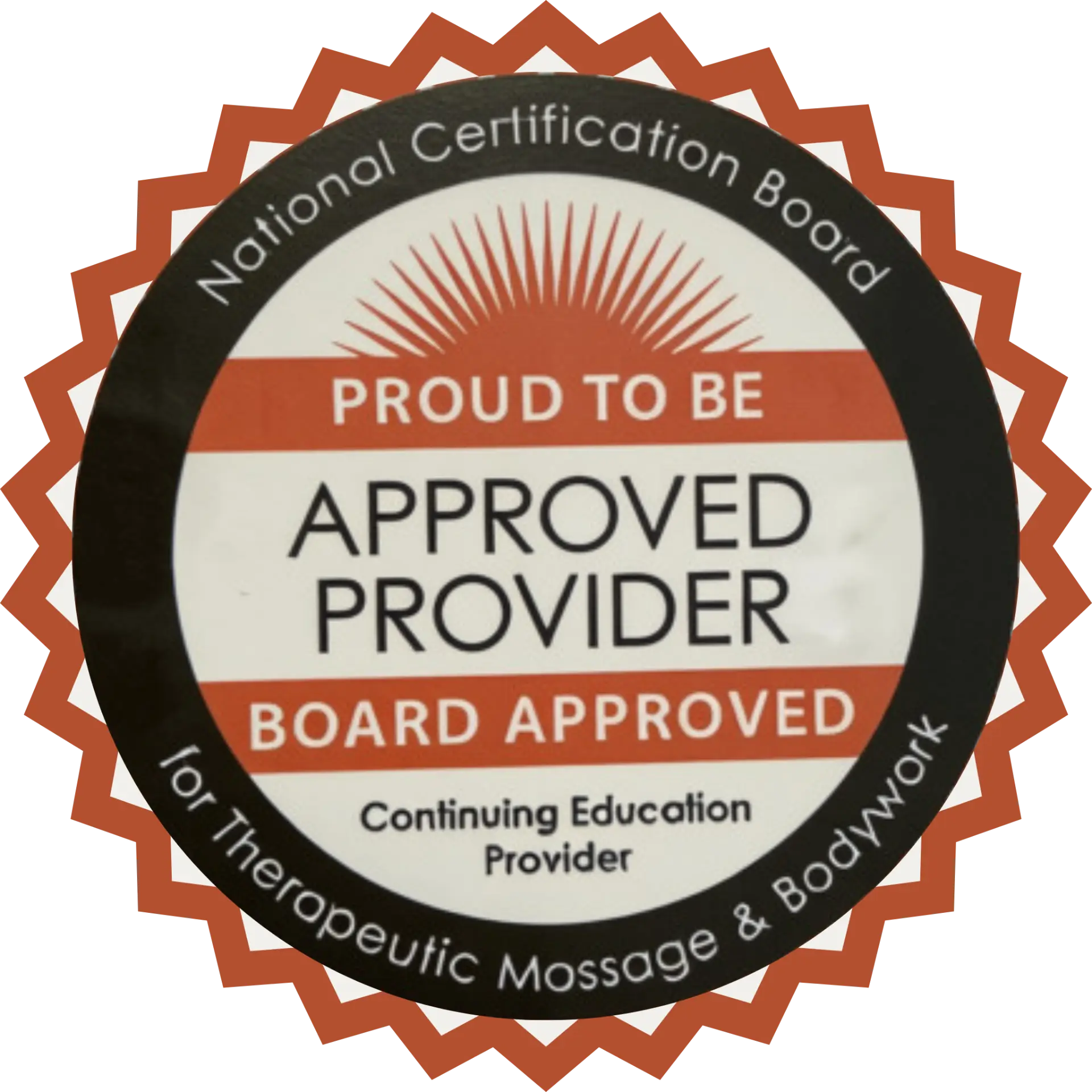National Certification Board for Therapeutic Massage & Bodywork — Board Approved Continuing Education Provider